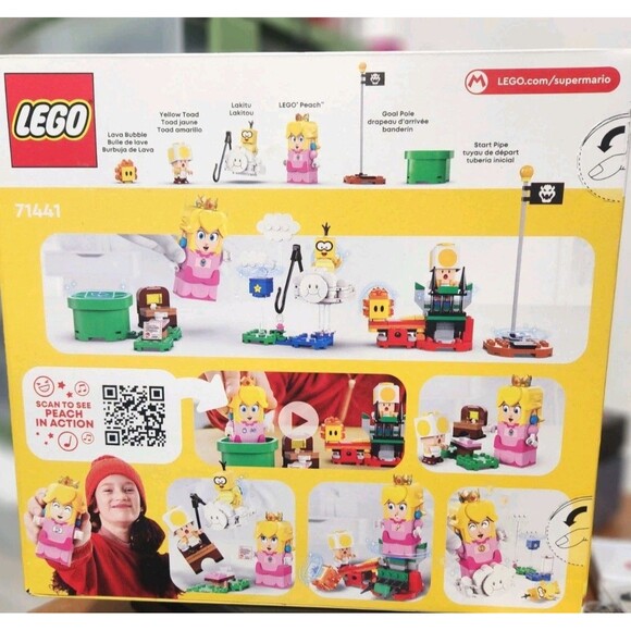 LEGO Super Mario Adventures with Interactive Peach Princess Toy 71441 🎁Kid Gift - Picture 3 of 8